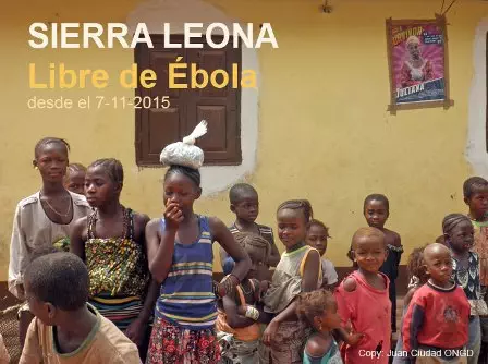 La OMS declara Sierra Leona libre de ébola.