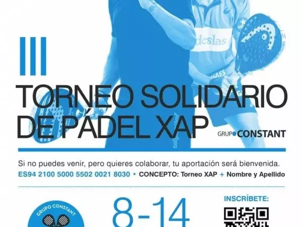 III Torneo solidario de pádel XAP