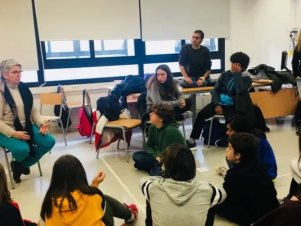Una charla de #EducaSJD en un centro de San Juan de Dios