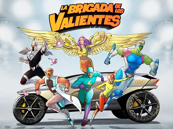 Niños del Hospital Sant Joan de Déu Barcelona y dibujantes de cómic crean la saga de superhéroes La Brigada de los Valientes