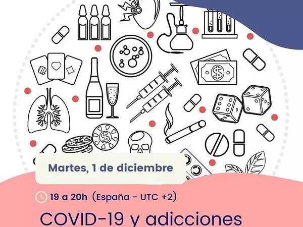 'COVID-19 y adicciones' webinar SOM Salud Mental 360