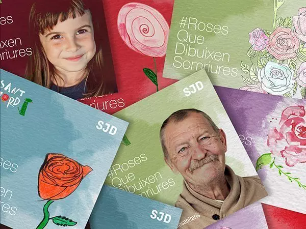 Sant Jordi 2021 - roses que dibuixen somriures - #RosesQueDibuixenSomriures