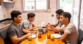Piso acogida migrantes jóvenes no acompañados