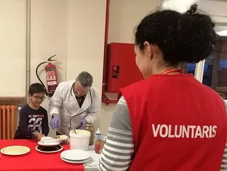 Voluntariat amb refugiats a la Fundació Germà Tomàs Canet de Manresa